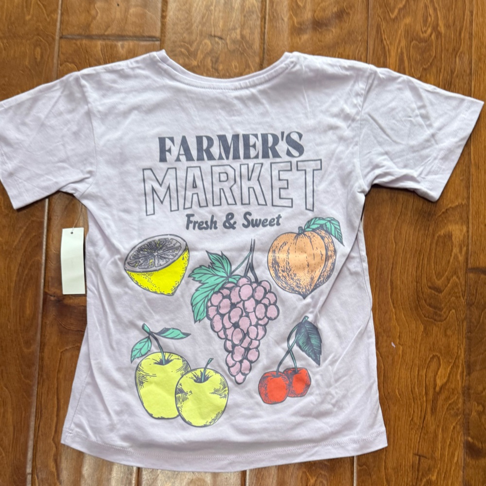NWT Size XL Farmer's Market Kids T-Shirt
